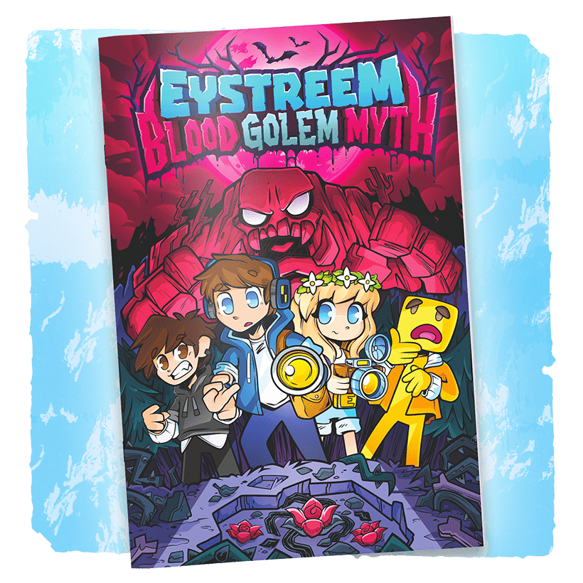EYstreem Comic Book: Blood Golem Myth - EYstreem