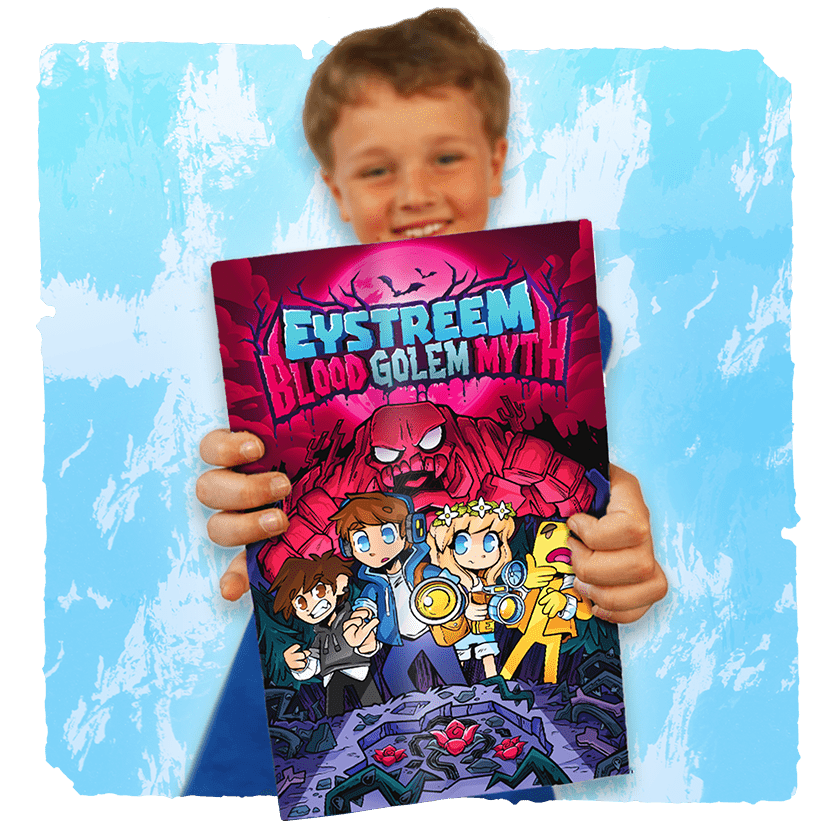 EYstreem Comic Book: Blood Golem Myth - EYstreem
