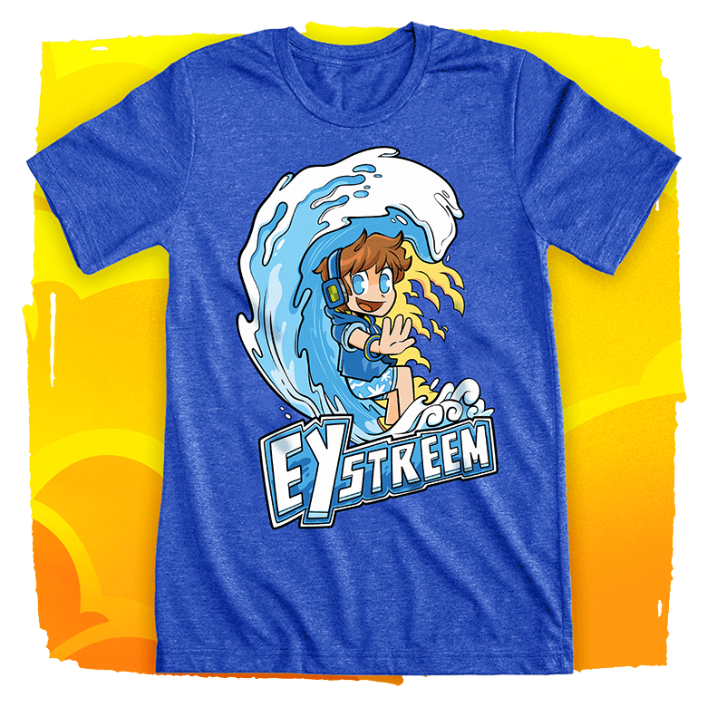 EYstreem Ocean Blue Shirt - EYstreem