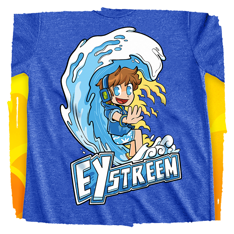 EYstreem Ocean Blue Shirt - EYstreem