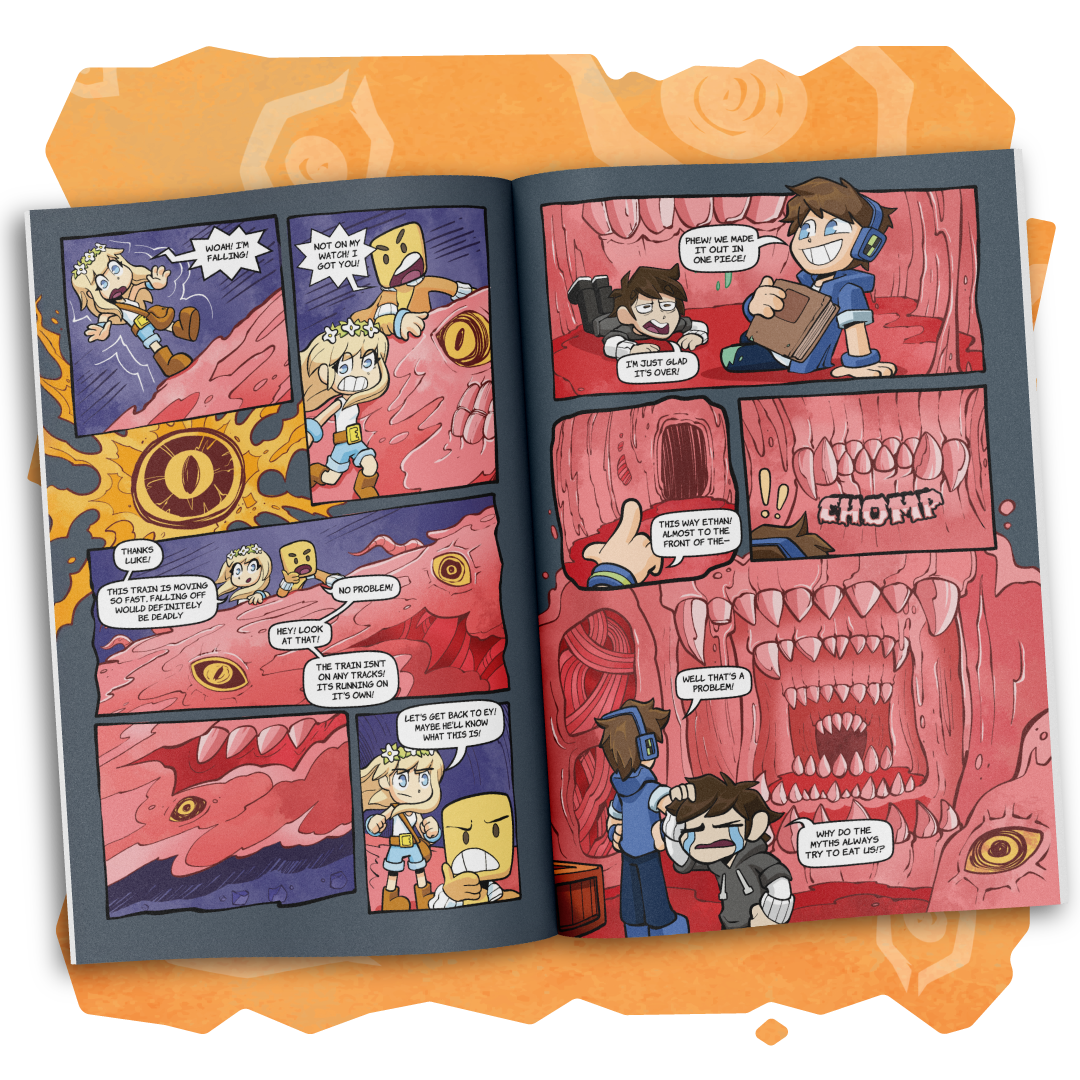 NEW EYstreem Comic Book: Train Chewer Myth