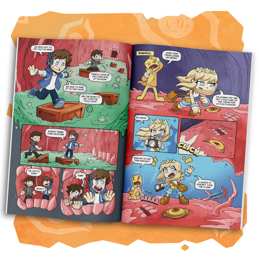 NEW EYstreem Comic Book: Train Chewer Myth