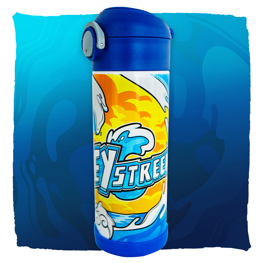 EYstreem Wave Water Bottle