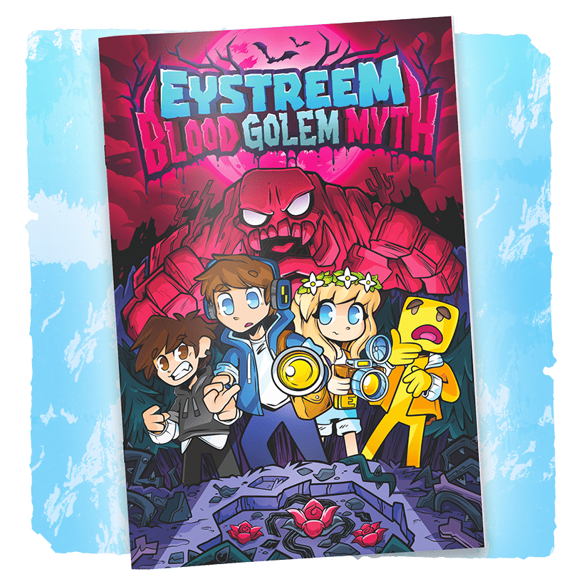 EYstreem Comic Book: Blood Golem Myth